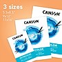 Canson Graduate 5.5" x 8.5" Watercolor Pad,  20 Sheets/Book, 3/Bundle (MCX525008010-3)~#|#~79C7E259-E98C-4320-AB7A31BDA31A0BE6_sc7