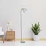 Simple Designs Farmhouse Fusion 55.91" Iron Floor Lamp with Round Shade, Gray (LF2019-GRY)~#|#~79CAA8BA-86A4-4726-860DA4196531D7A0_sc7