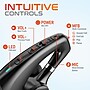 Delton 95X Wireless Noise Canceling MS Team Bluetooth Headset & Charging Case, Black (DHB95X)~#|#~79CDAFD0-D7DE-45B4-8A50403CB45B010B_sc7