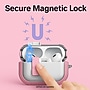 SaharaCase Venture-X Series Secure Lock Case with Premium Clip for Airpods Pro 3, Anti-Shock Corners, Desert Rose, (HP00234)~#|#~79D31E6F-38B9-422A-AE443EE40594D42E_sc7