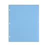 3-Hole Punched 2-Pocket Presentation Folder, Blue (58543)~#|#~79D586CA-2254-4465-B410A7F15DE10941_sc7