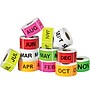 Tape Logic Rectangle Easy Order Packs Months of The Year Label, 3" x 2", Assorted Colors, 500/Roll (DL1238)~#|#~79D70E60-2AAB-4091-B66745CF128E22F1_sc7