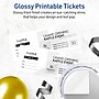 Avery Integrated Cards, 2-1/8" x 5-1/2", Glossy White, 200/Pack (95331)~#|#~79DF9DC2-9E5E-43F7-ADA13B1A9493C45D_sc7