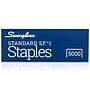 Swingline 1/4" Length Standard Staples, Full Strip, 5000/Box, 5 Boxes (S7035101S)~#|#~79E13E6F-7823-4319-B9B621674B32335C_sc7