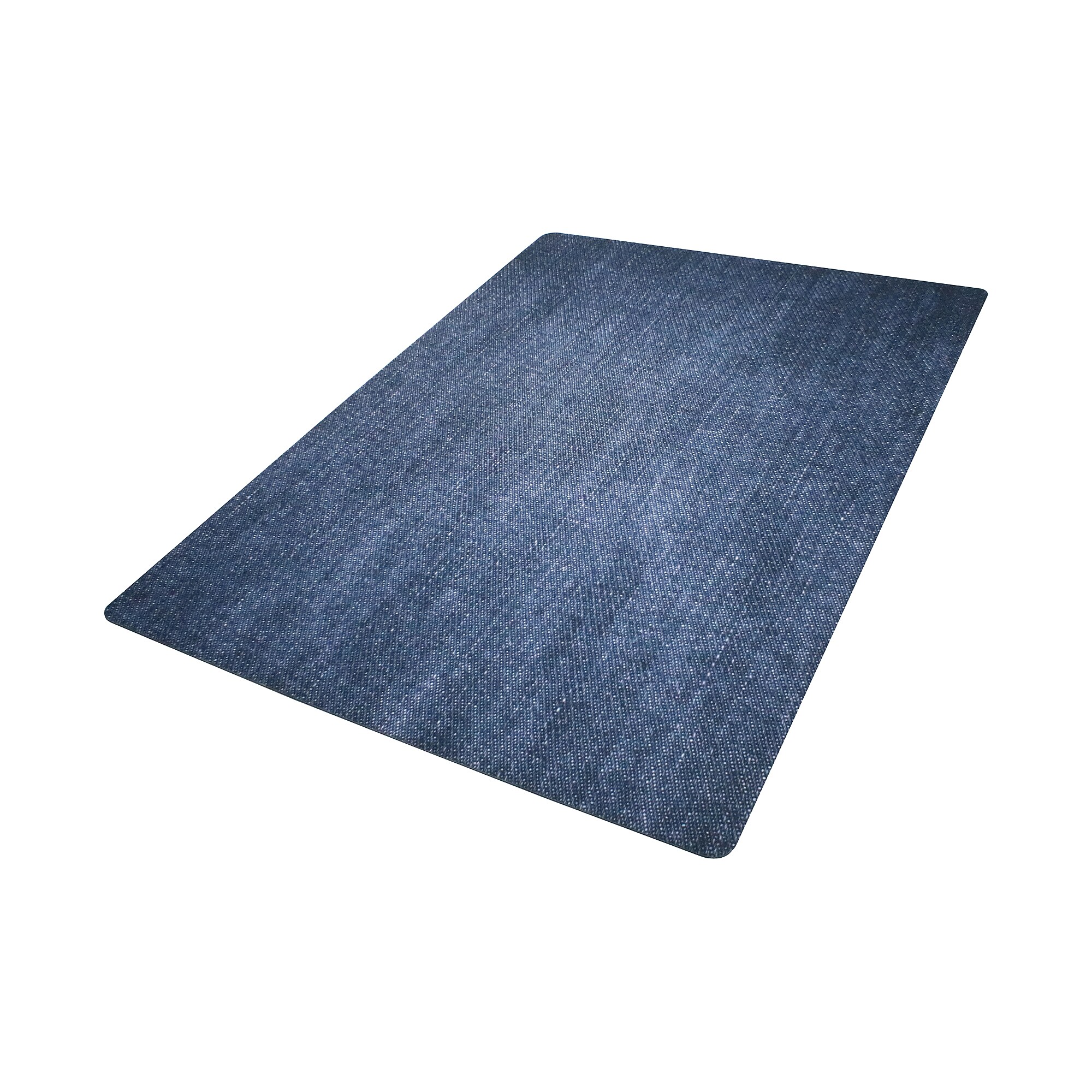 M + A Matting Hard Floor Chair Mat, 3′ x 4′, Stonewash Blue (228552134127) Sansujyuku sansujyuku.com