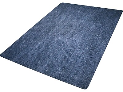 M + A Matting Hard Floor Chair Mat, 3′ x 4′, Stonewash Blue (228552134127) Sansujyuku sansujyuku.com