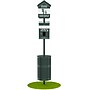 Furloo Steel Outdoor Pet Waste Station Kit with Header Bag Dispenser, 11.5 Gallon, Green (FLO1H-S-G-B)~#|#~79E218A4-93C1-4CD4-8CA31D067C4D19E3_sc7