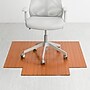 Anji Mountain Standard Bamboo Carpet & Hard Floor Chair Mat with Lip, 44" x 52", Walnut (AMB24053)~#|#~79E302C2-071E-4B5F-A5D0E0D2D34E5D66_sc7