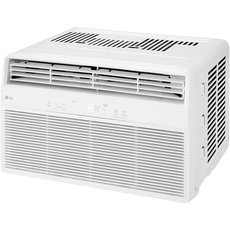 LG 115-Volt 8,000 BTU Window Air Conditioner with Remote, White (LW8024R) image 1