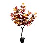 Nearly Natural 4' Autumn Smoky Maple Artificial Fall Tree (T4830)~#|#~79F24357-3F20-4D4C-B2DA5239E1EA5AC8_sc7