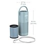 Pure Enrichment PureZone Mini True HEPA Portable Air Purifier, Starlight Blue (PEPERSAP-ST)~#|#~79F45742-8676-453D-B4421CD4B4A9F4C3_sc7