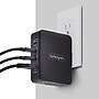 StarTech GaN USB-A/USB-C Wall Charger for Multiple Brands, 140W, Black (3114GCU-WALL-CHARGER)~#|#~79F4E99B-F64B-40F7-8612CB6DA7D8801F_sc7