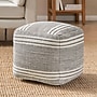 Anji Mountain Sierra Natural Fabric Square Pouf Ottoman (AMBPF176-1616)~#|#~79FD87A5-A77C-4C7D-95E07613A441A8B0_sc7