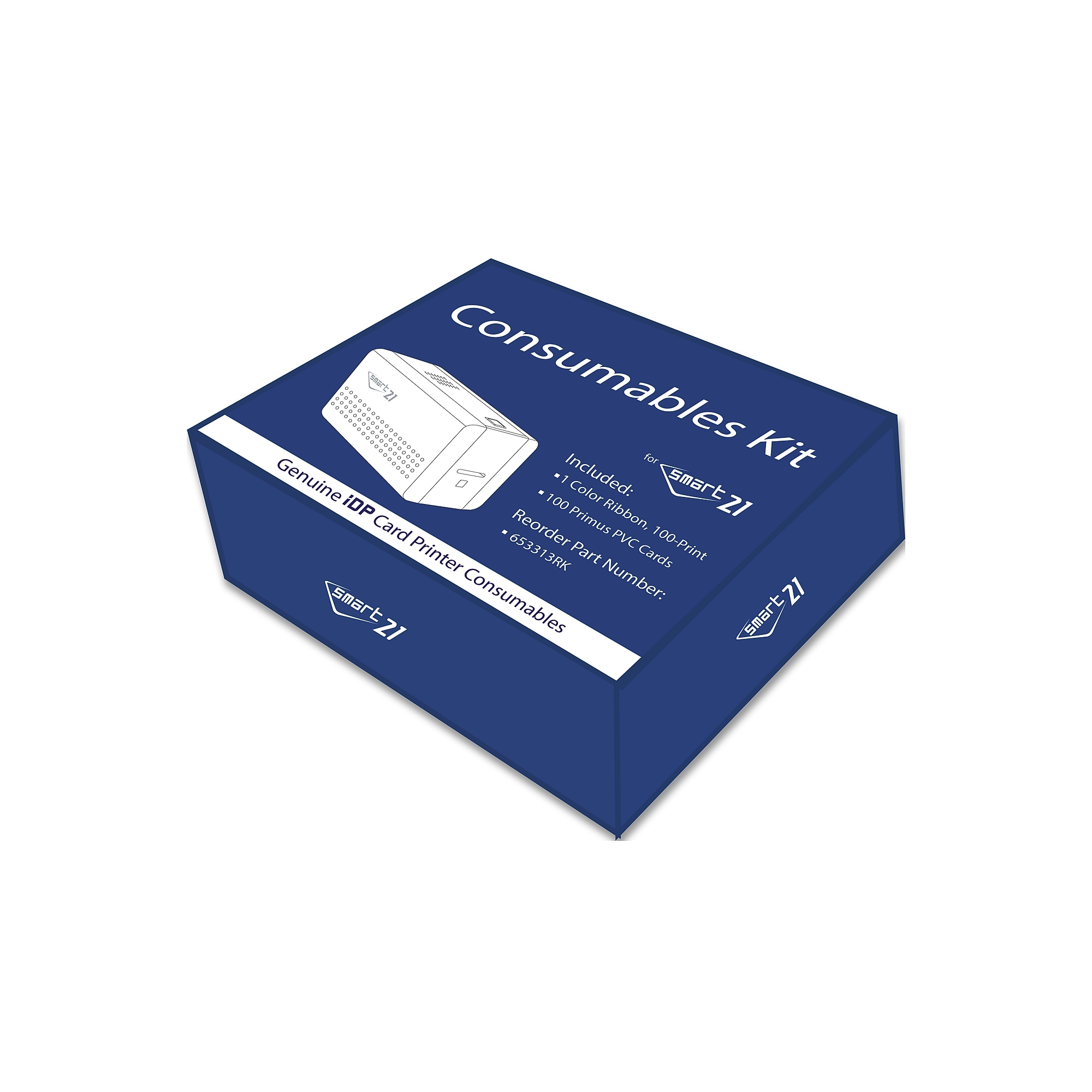 IDP SMART-21 ID Card Printer Consumables Kit (653313RK) Simolary simolary.com