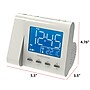 Magnasonic Projection Alarm Clock with AM/FM Radio, White (EAAC601W)~#|#~7A0012EF-970B-46AA-83537C6E64C2BDF5_sc7