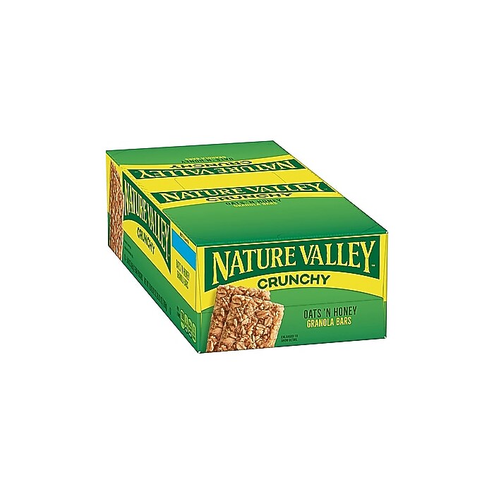 Nature Valley Oats & Honey Granola Bar, 1.49 oz, 18/Box (GEM33530