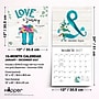 2027 BrownTrout Love the Journey 12" x 12" Monthly Wall Calendar (9781773728889)~#|#~7A067CD2-294B-4489-9257F73CF0D51911_sc7