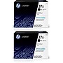 HP 37X Black High Yield Toner Cartridge, 2/Pack (CF237X-2PK-VB)~#|#~7A08B92E-2581-485E-84B48244715A2D19_sc7