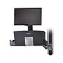 Ergotron StyleView Adjustable Combo System with Work Surface, Up to 24" Monitor, Polished Aluminum (45-272-026)~#|#~7A0A76CB-F79A-47E6-9A19B1F7CA49A287_sc7