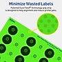 Avery Laser/Inkjet Multipurpose Circle Labels, 1" Dia., Neon Green, 3840/Box (94500)~#|#~7A0B1FCE-0E44-4EB4-A7A03D0E59AE3B90_sc7
