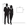 Azar Sign Holder, 22" x 17", Horizontal, Wall Mounted, Clear Acrylic, 2/Pack (122038-2PK)~#|#~7A0DD435-19C6-41CF-8A421BCC6C910B06_sc7