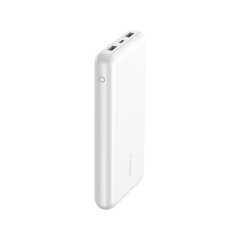 Belkin BoostCharge USB-A/USB-C Universal Power Bank, 20000 mAh, White (BPB012btWH) image 1