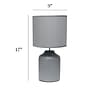 Simple Designs Touch of Chevron 17.25" LED Table Lamp, Gray (LT2122-GRY)~#|#~7A17E0EC-D282-4E82-A9B37A8546013079_sc7