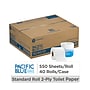 Pacific Blue Select Embossed Toilet Paper by GP PRO, 2-Ply White, 550 Sheets/Roll, 40 Rolls/Case (18240/01)~#|#~7A1811B4-2E7B-42F4-9E12C62A7B2C4AE3_sc7