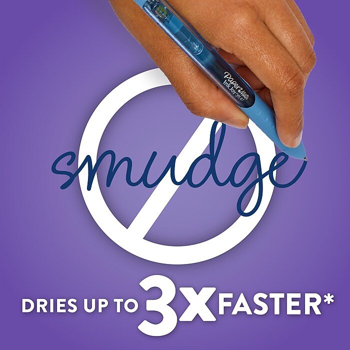 Paper Mate InkJoy Retractable Gel Pens, Medium Point, 0.7mm, Black