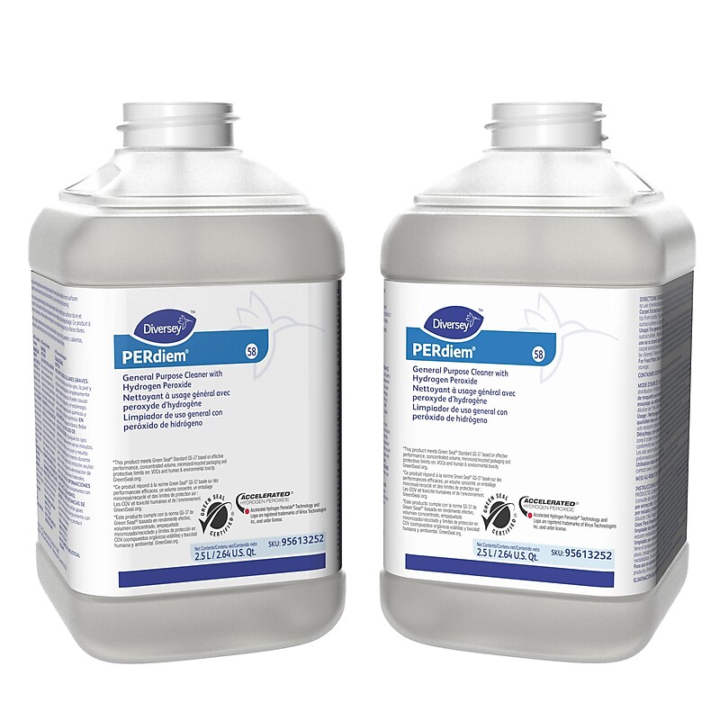 Perdiem 58 Multipurpose Cleaner for Diversey J-Fill, 84.5oz., 2/Carton (95613252) image 1