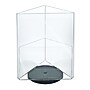 Azar Letter 8.5" x 11" 3-Sided Rotating Menu Sign Holder, Desktop/Countertop, Top Loading, Clear, Acrylic (193732-BLK)~#|#~7A1EDEE5-0229-4573-82A6A28AF82F200A_sc7
