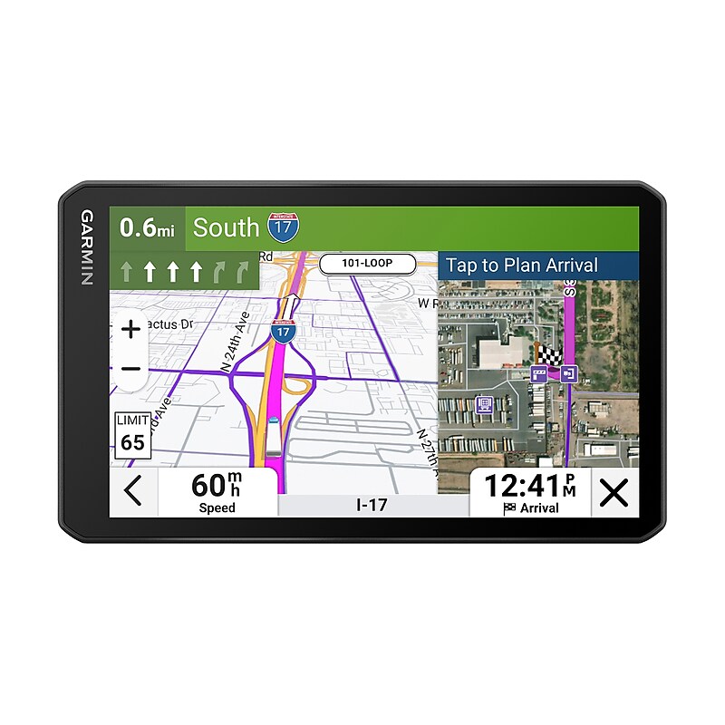Garmin dezl OTR720 7" GPS Truck Navigator, Black (010-02924-00) image 1