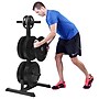 Champion Sports Jfit Weight Rack & Bar Holder, Black (J-WBHRACK)~#|#~7A200F75-BBC1-49D1-8A8813A880AF272F_sc7