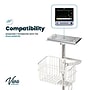 Viva Comfort Height-Adjustable Portable Mobile Stand for Edan Vital Signs Monitor, White (ADI912-C-MP-03-MK)~#|#~7A2068EA-AC69-494C-96328C0C8A5301BE_sc7
