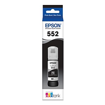 Epson T552 Photo Black High Yield Ink Cartridge Refill