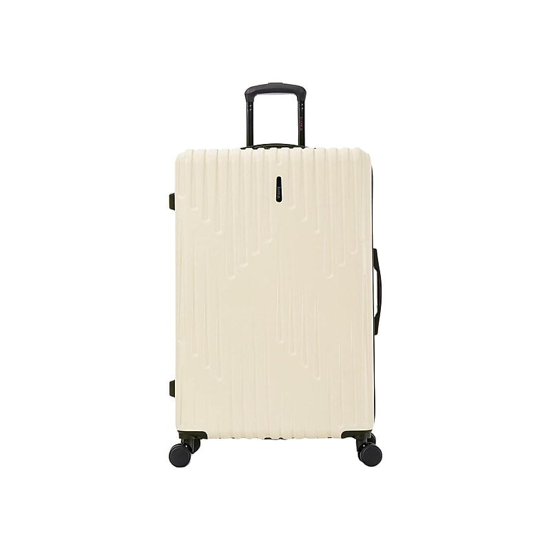 InUSA Drip 28" Hardside Suitcase, 4-Wheeled Spinner, TSA Checkpoint Friendly, Sand (IUDRI00L-SAN) image 1