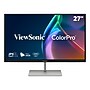 ViewSonic 27" QHD 120Hz LCD Monitor, 90W USB-C Docking Station, Built-In Speaker, Black/Silver (VP2766-2K)~#|#~7A2A91A1-2EBB-4F33-9D8C76BAFEDA220A_sc7