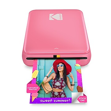 Kodak Step Mobile Zero Ink Instant Photo Printer, Single-Function