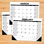 2026 Willow Creek Basic 22" x 17" Monthly Desk Pad Calendar, Black/White (57209)~#|#~7A2F9D2A-7457-4D49-95F7C1AC5C8F89C3_sc7