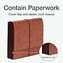 Pendaflex Heavy Duty Expanding Wallet with Button & String Closure, Letter, Brown, 5/Box (060545)~#|#~7A31B59D-542C-4D9B-A3232D9D57645FA9_sc7