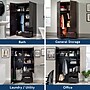 Sauder Select 71"H Storage Armoire, 2 Drawers, Cinnamon Cherry (420055)~#|#~7A33B046-12C0-4F55-936A198B34A71B81_sc7