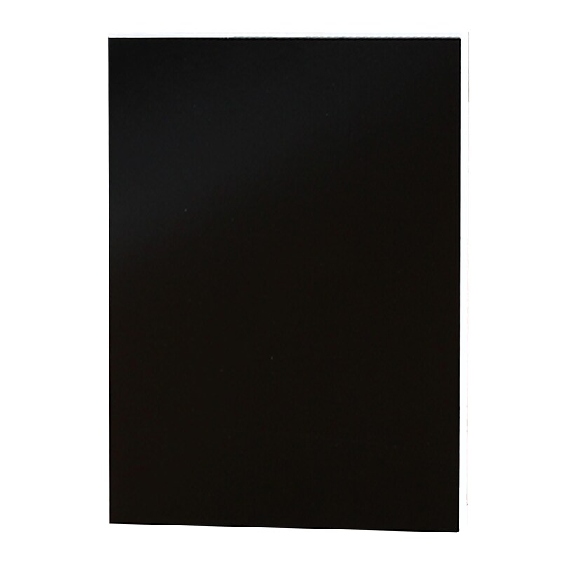 Flipside Foam Board, 30" x 20", Black, 10/Pack (20335-10) image 1
