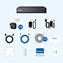 Reolink 4-Bullet Camera Indoor/Outdoor 4K+ 12MP PoE 2TB NVR Security Surveillance System, 8-Channel, White~#|#~7A35E49D-AD57-40C0-A3797500449D40EE_sc7
