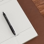 Staples Pro120 Elite™ Flexible Cover Meeting Notebook, 8.5" x 11", Narrow Ruled, 90 Sheets, Black (ST63372)~#|#~7A37D57D-EA6B-4CEE-85FF7919AD03D267_sc7