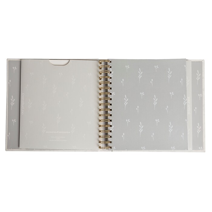 Pearhead First 5 Years Hardcover Memory Guided Journal, 8