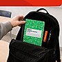 STAPLES Composition Notebook, 9.75” x 7.5”, Wide Ruled, 100 Sheets, Green Cover~#|#~7A41CB47-6FFC-4208-B1DC83ECBFD7A580_sc7
