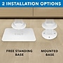Mount-It! Adjustable Anti-Theft iPad Floor Stand, White (MI-3770W_G10)~#|#~7A479C9F-843A-481F-940DB7B84CF8F523_sc7