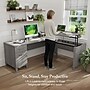 Bush Home Somerset 72W 3 Position Sit to Stand L Shaped Desk, Platinum Gray (SET014PG)~#|#~7A50C5AB-06F6-497E-BF08F6DCA054983D_sc7