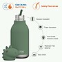 ASOBU Bestie Bottle Dinosaur Stainless Steel Vacuum Insulated Water Bottle, 16 oz., Green (ADNASBV44DI)~#|#~7A54386D-C45D-4429-B79BE39A4A237499_sc7