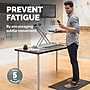 Fellowes Anti-Fatigue Wellness Floor Mat, 36"L x 24"W, Polyurethane (8707002)~#|#~7A55063C-5264-4CF9-814A152B9346CE98_sc7